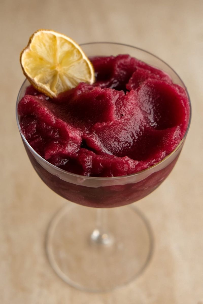 Frozen mulled wine