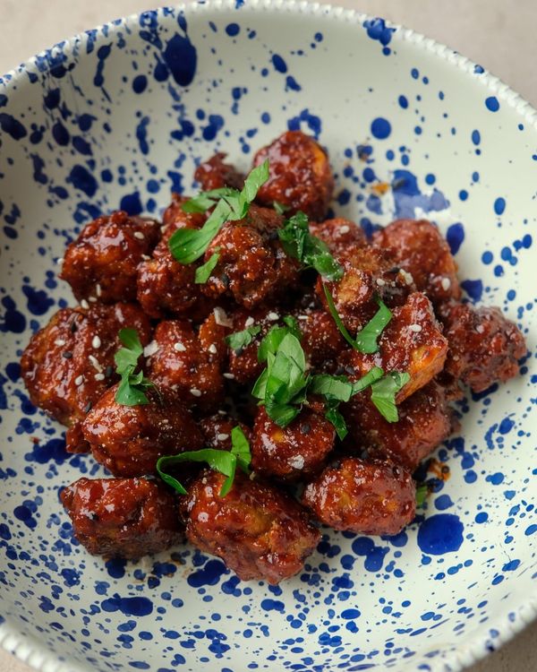 Korean style chicken bites