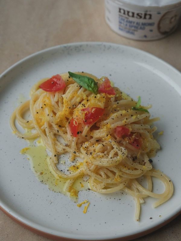 Amalfi style lemon linguine