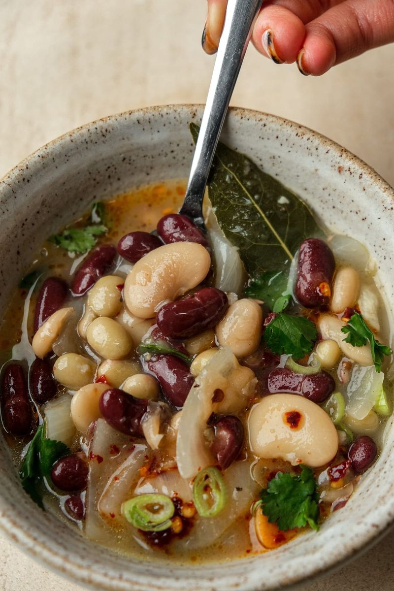 10 minute bean soup