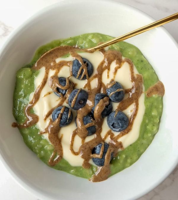 Matcha overnight oats