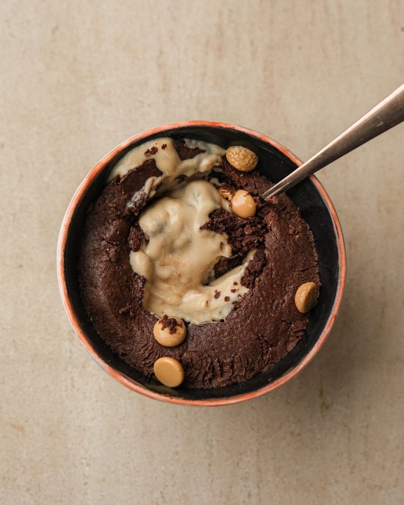 Molten biscoff chocolate cookie
