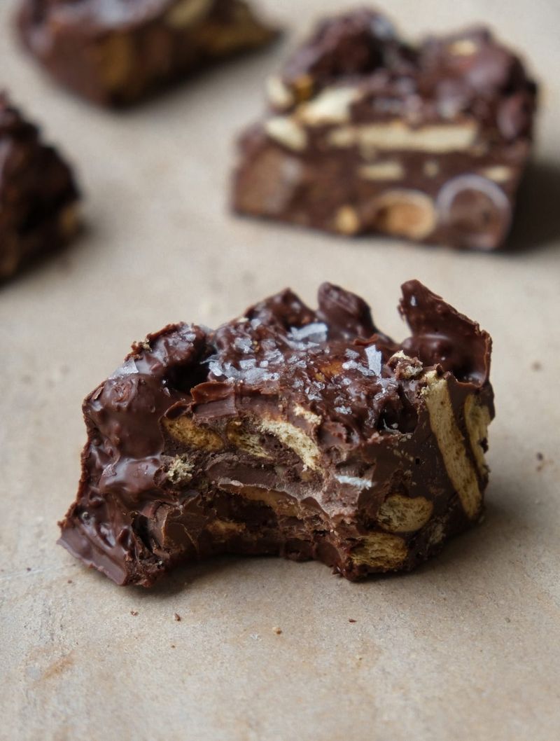 Leftover chocolate box rocky road