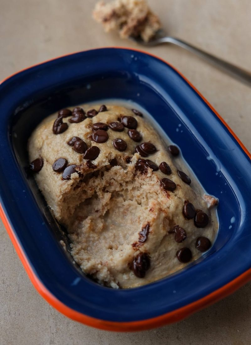 Cookie dough baked oats