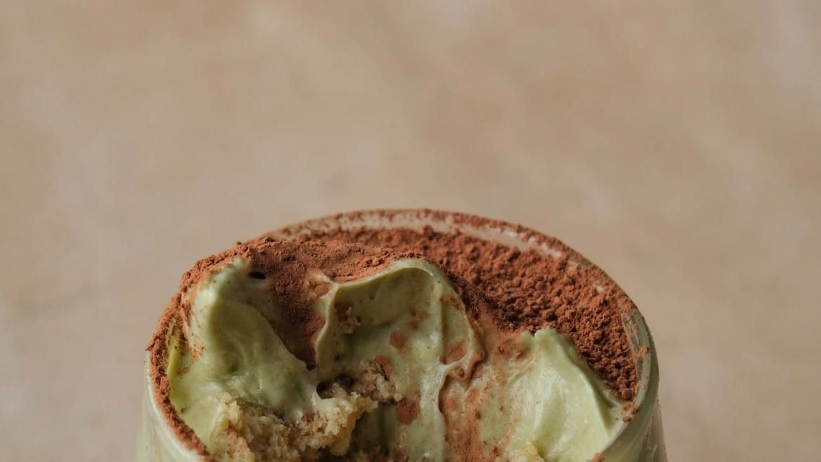 Pistachio tiramisu