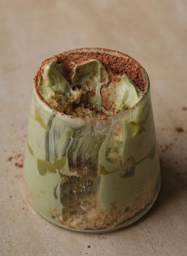 Pistachio tiramisu