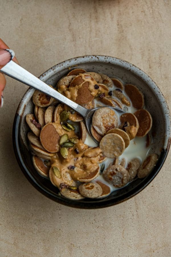 Pumpkin spice pancake cereals