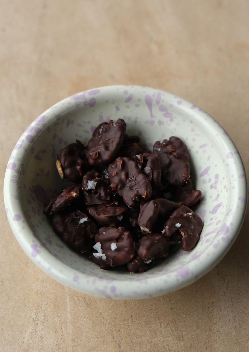 Chocolate covered pecans