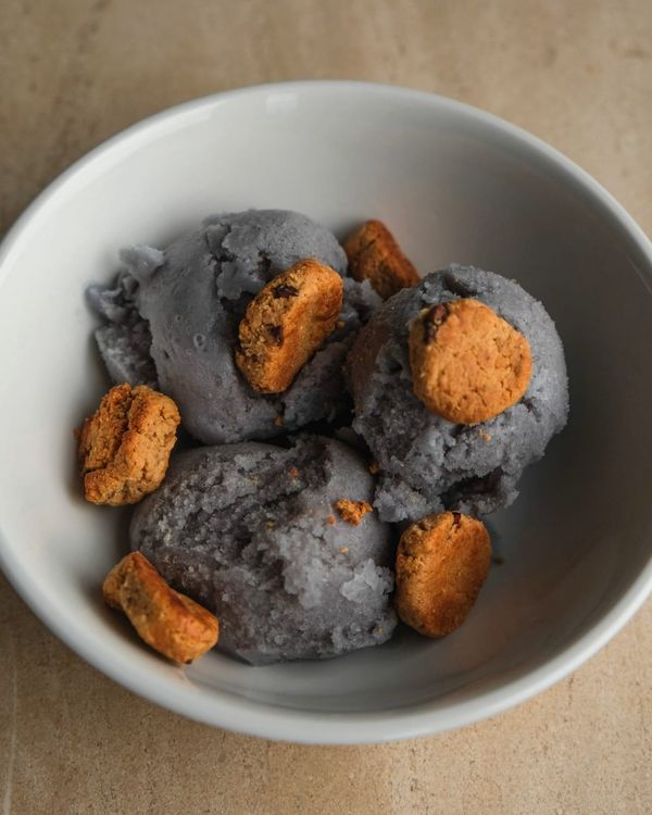 Cookie Monster nice cream
