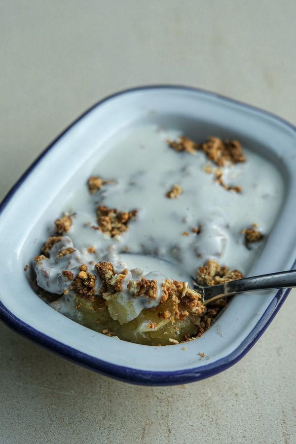 Breakfast Apple crumble