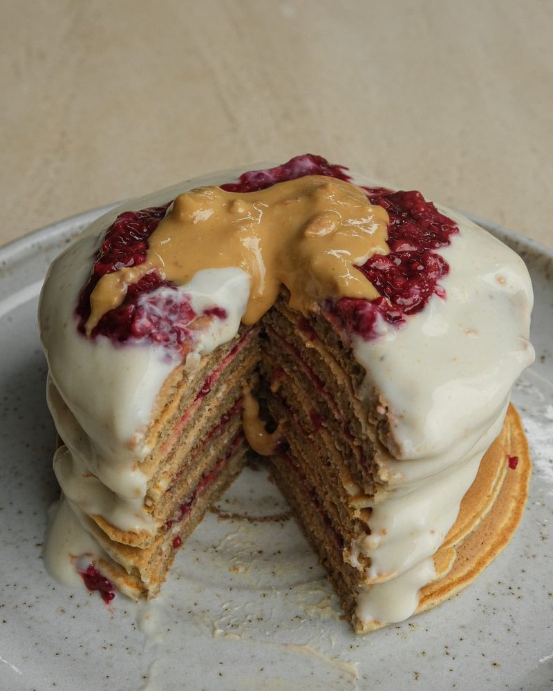 PB and J pancakes