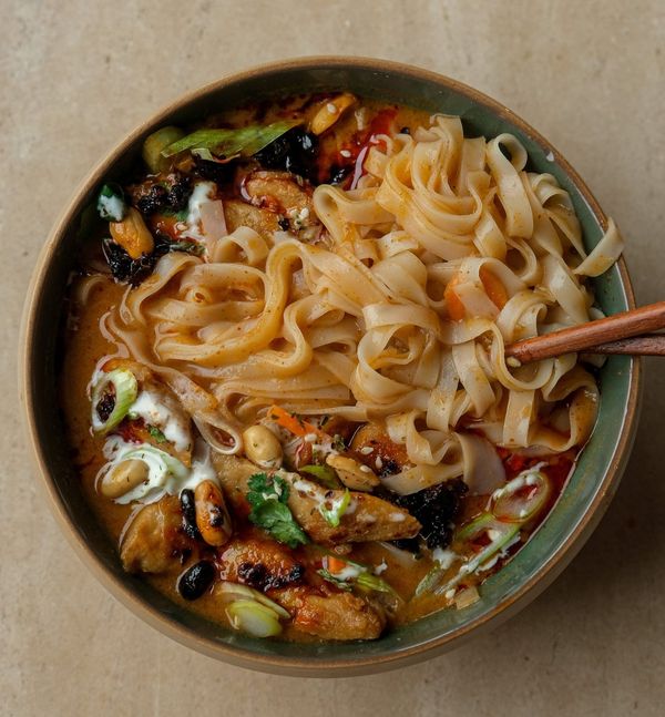 Red Thai Curry noodles