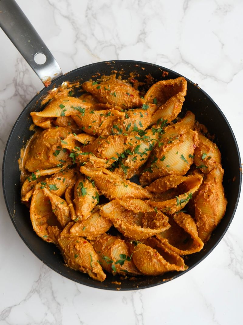 Spicy tomato pasta