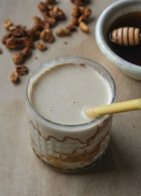 Honey roasted nut smoothie
