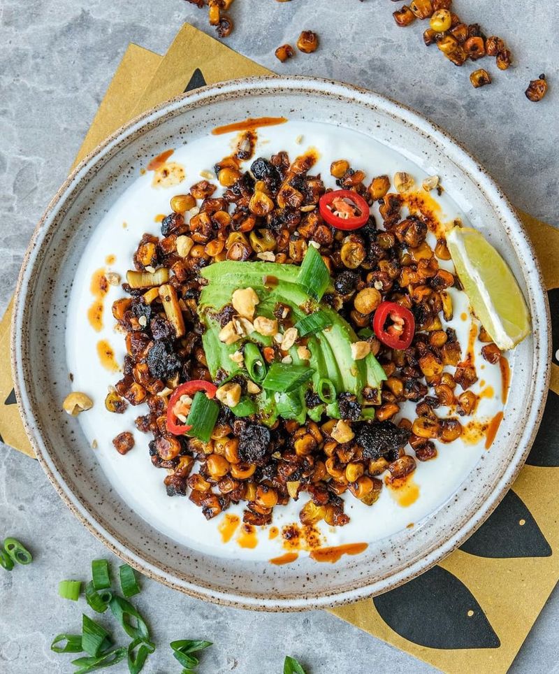 Chipotle corn salad