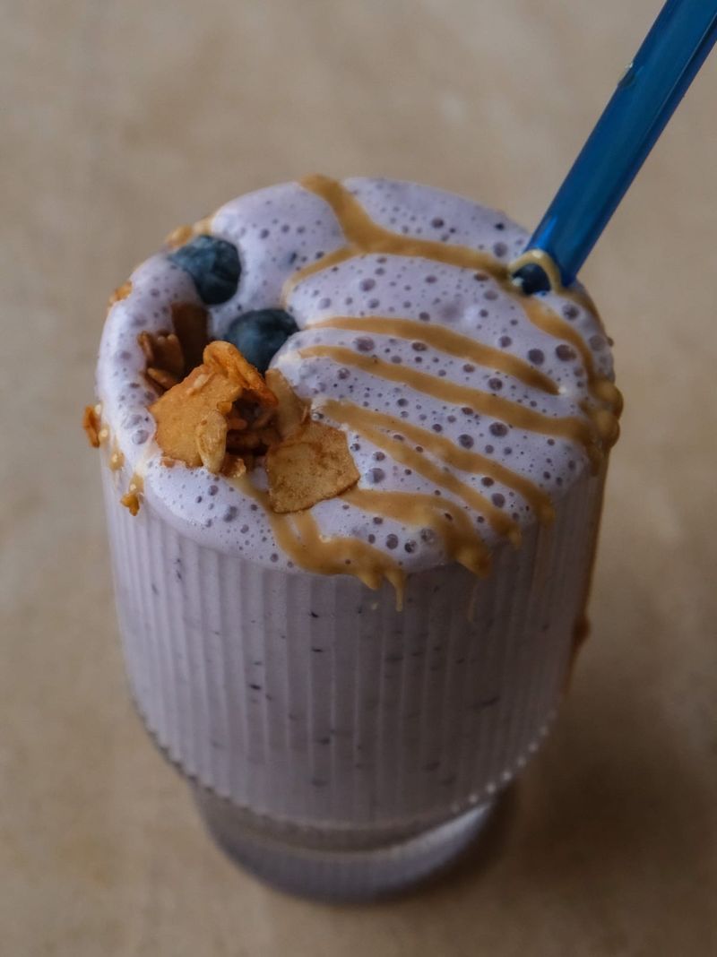 My new favourite blueberry smoothie