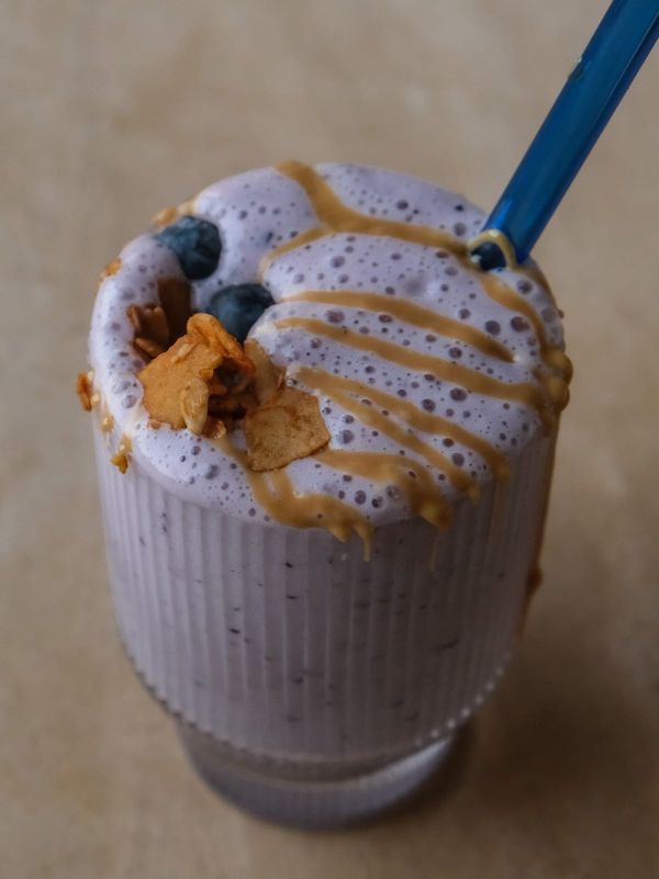 My new favourite blueberry smoothie