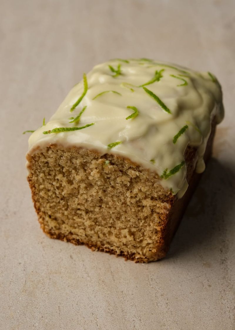 Passionfruit drizzle loaf