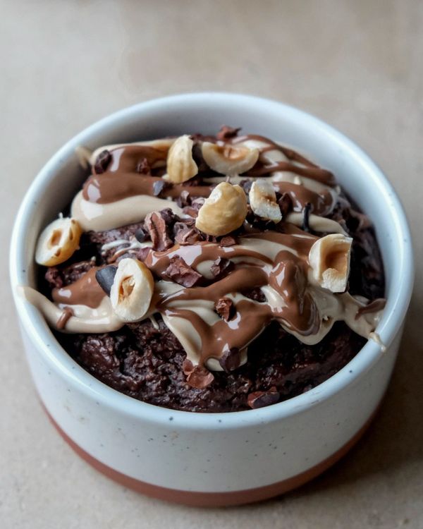 Kinder bueno baked oats