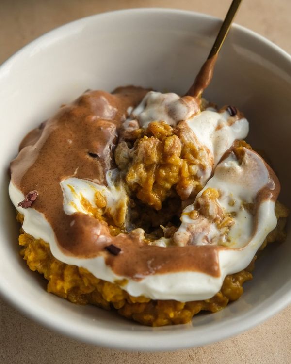 Pumpkin spiced oats