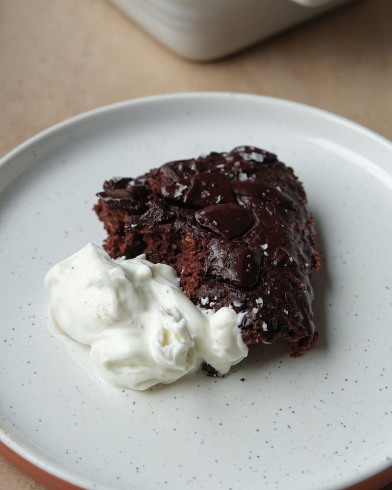 Brownie baked oats
