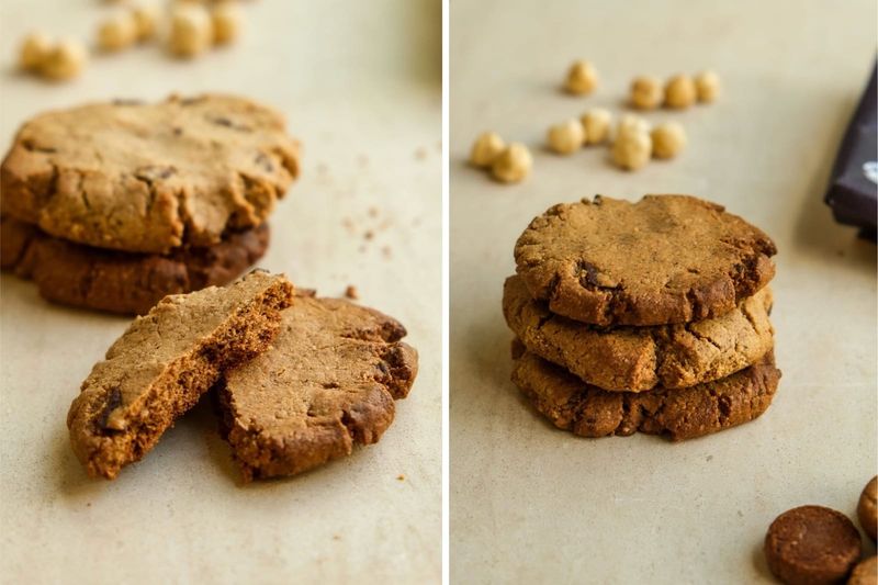 Hazelnut biscuits, another view
