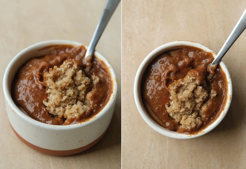 Sticky toffee baked oats, another view