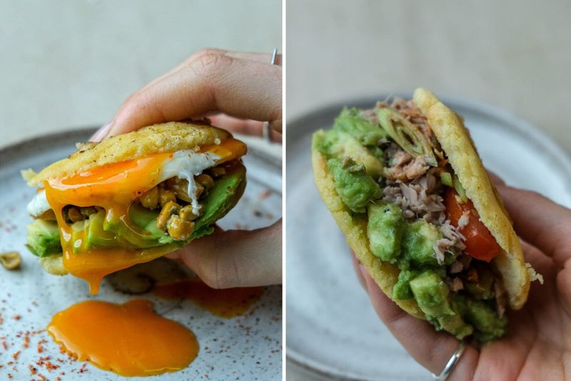 Arepas, another view
