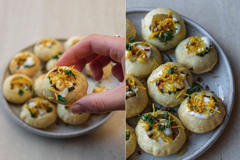 Dahi Puri, another view