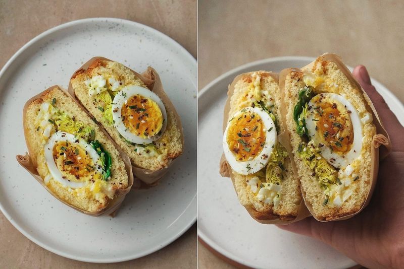 Egg Sando, another view