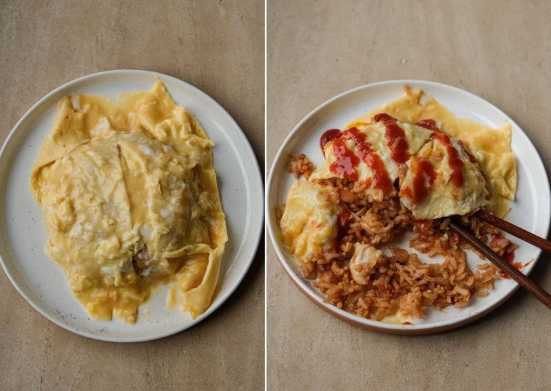 Omurice, another view